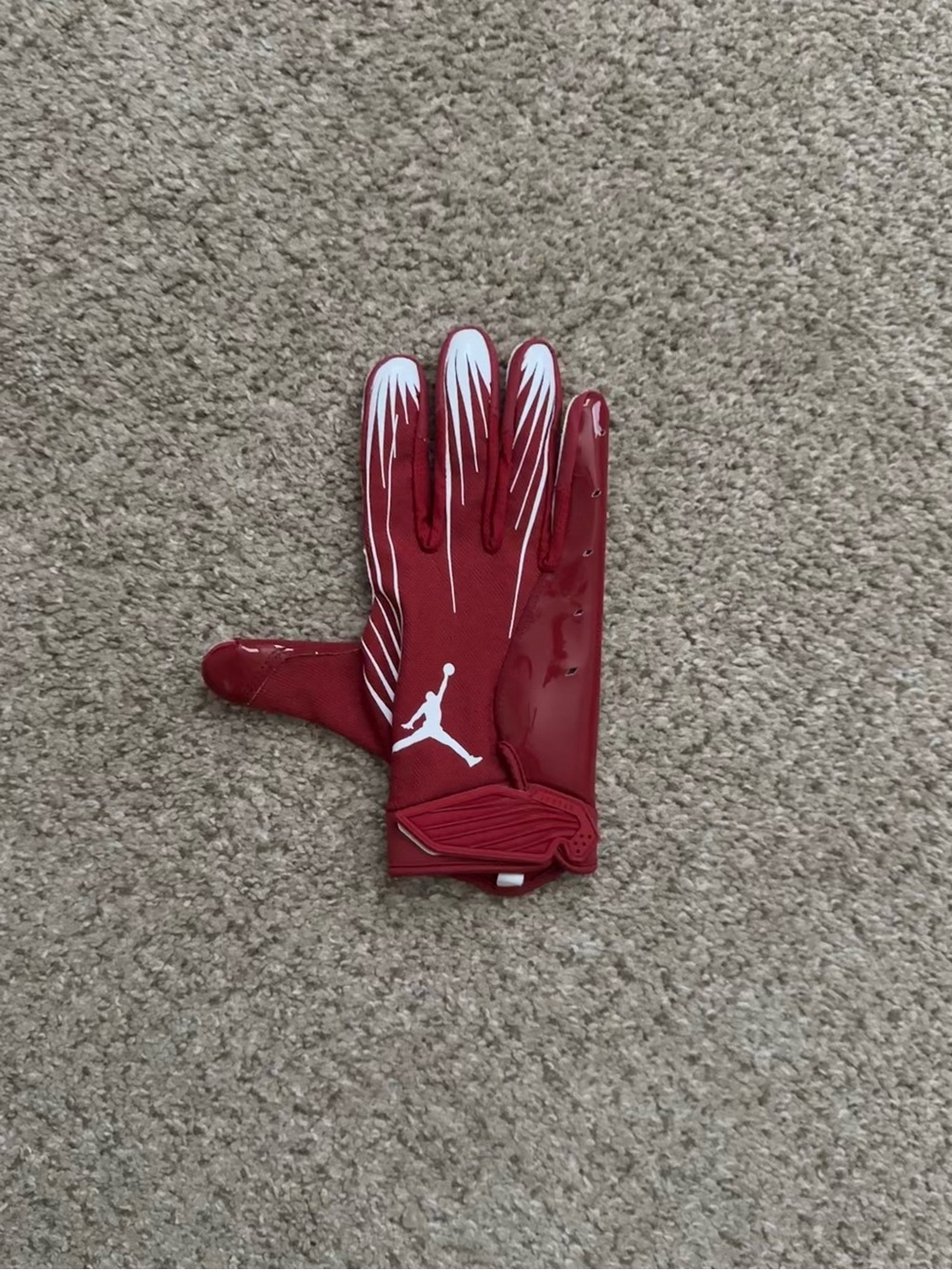 OU Football Player Exclusive Team Issued Jordan Football Glove Right Hand Mens L